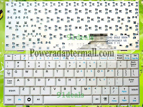 NEW ASUS EEEPC EPC 700 701 900 901 Keyboard US White